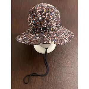 The Hundreds Crowd Print Boonie Bucket Hat One Size Streetwear Skate Festival